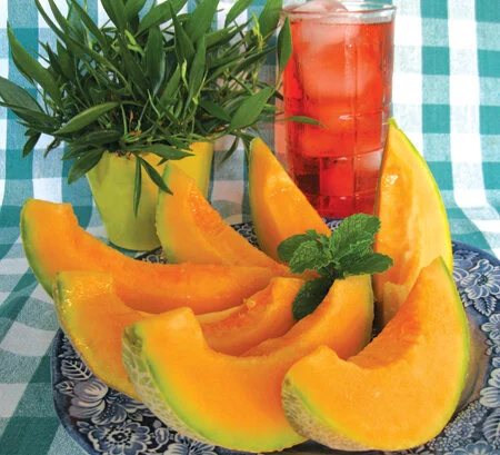 There’s nothing like chilled, sliced melon on a hot summer day. Photo by Barb Henny